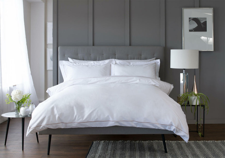 The Sandringham Bed Linen - Blush