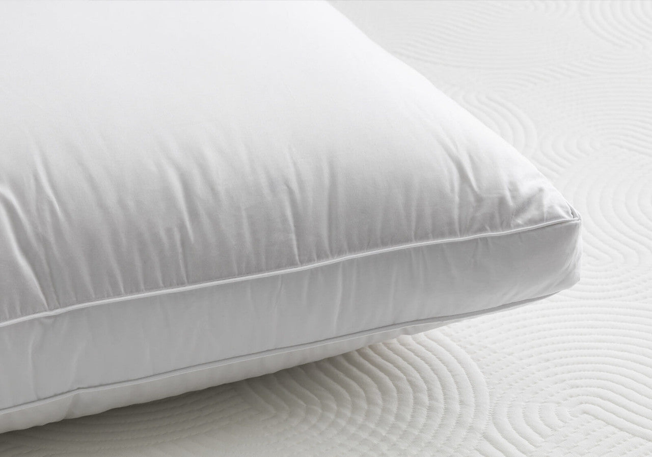 The Marlowe Goose Down Pillow - Closeup